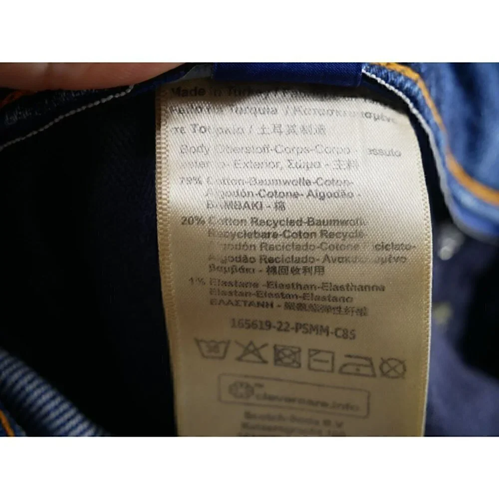 NWOT Scotch & Soda Ralston Premium‎ Selvedge Regular Slim Fit Jeans